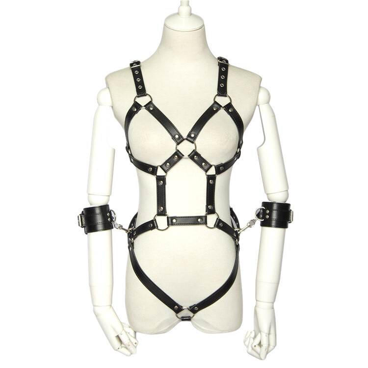 Full Body Harness Breast Bondage Waist Belt Suspenders Strap Lingerie Bodysuit