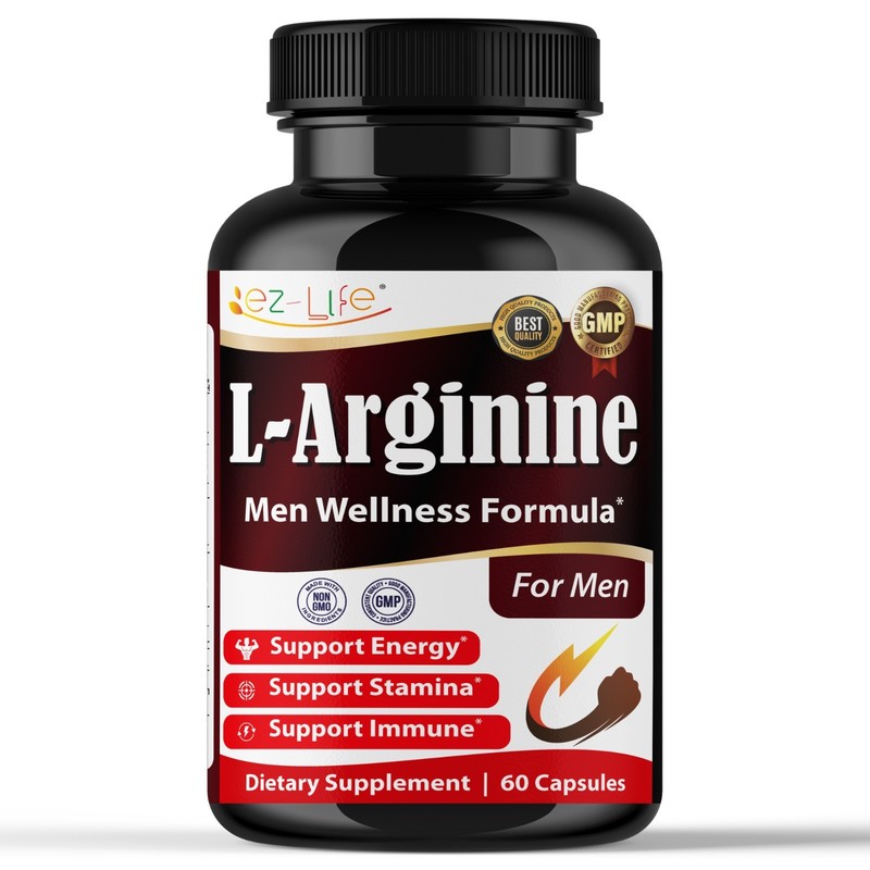 L-Arginine Male Enhancement Formula – Performance, Libido & Stamina Support 60C