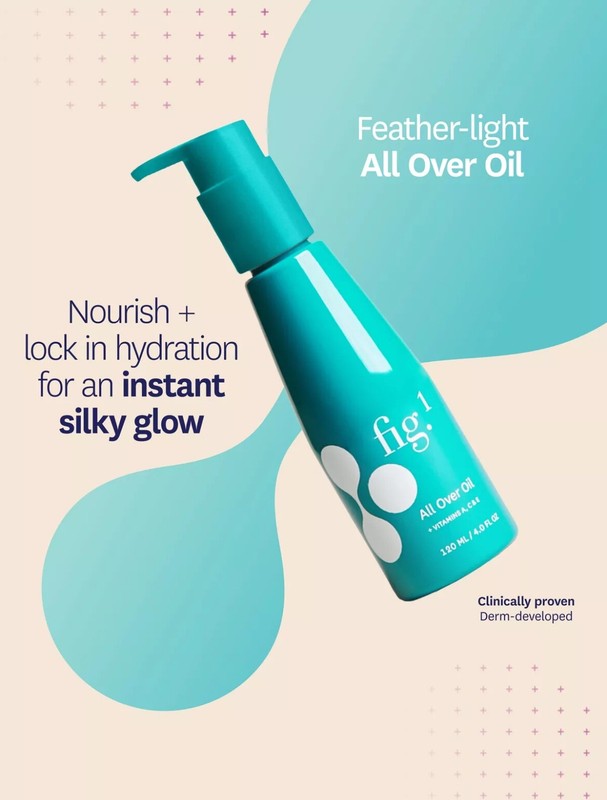 🔥 New, Fig.1 All Over Oil + Vitamins A, C & E. 120 Ml. / 4 fl Oz Brand gallery