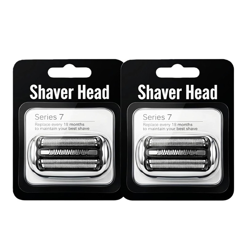 Braun Series 7 Replacement Shaver Head 73S Compatible with S7 360 Flex 2PCS