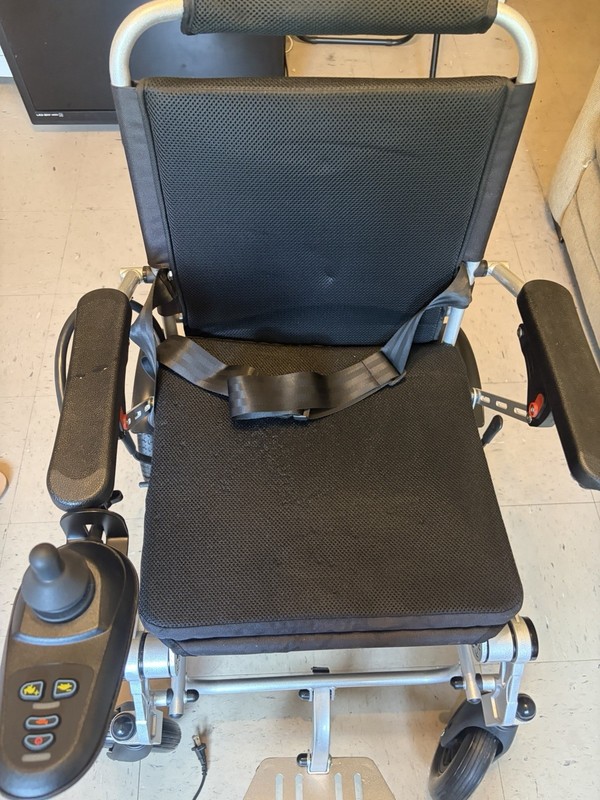 Electric Wheelchairs for Adults Foldable Lightweight .(Note Battery Is Missing)
