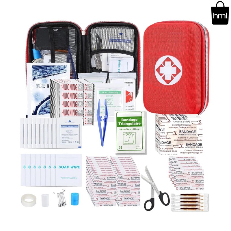 Lightweight & Portable Survival Kit – 276PCS Essential Supplies for Emergencies