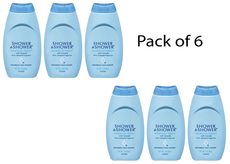 Shower to Shower Morning Fresh, 1 oz Pack of 6