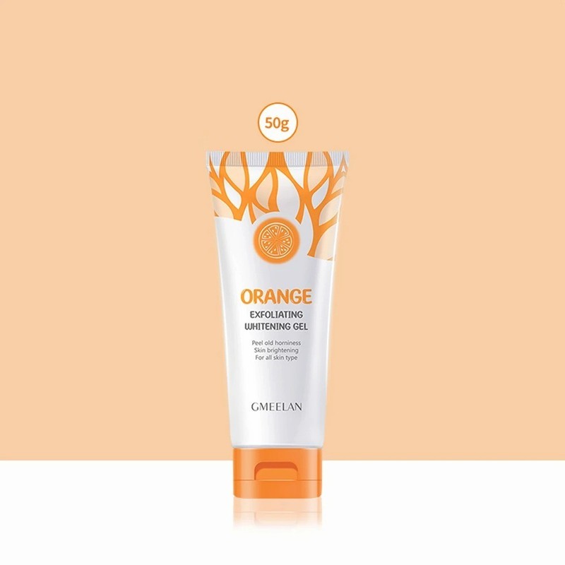 Orange Exfoliating Gel 50g Dead Skin Remover Brightening Peeling Scrub Hydrating