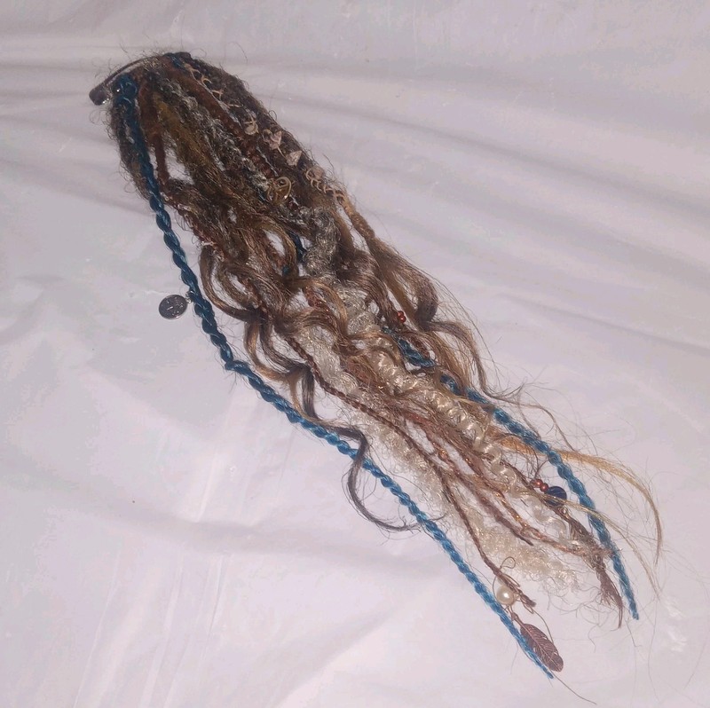 Synthetic Texture Boho Twist curls lagertha locs viking style hair scandi dreads