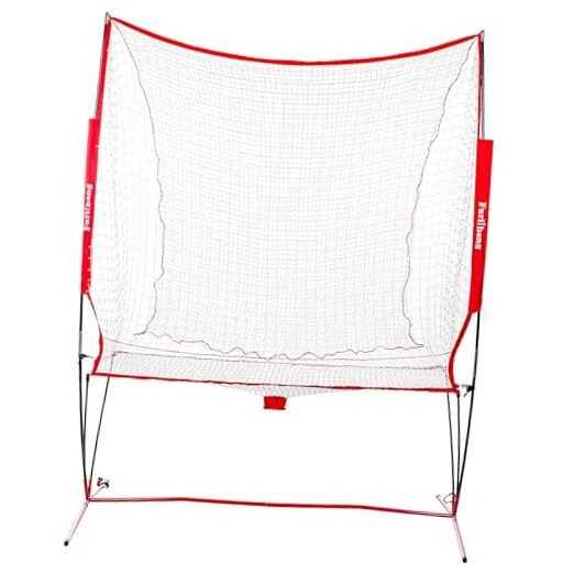 NT01 Baseball & Tennis Ball Recycling System Net, 6 x 7ft, Portable Polyester