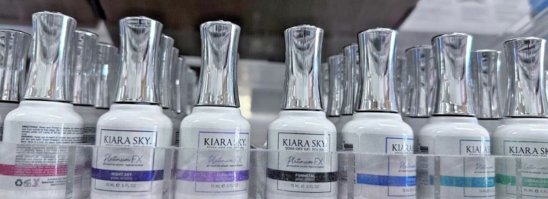 Kiara Sky Gel Fx Polish Platinum & Diamond Fx Collection 0.5 oz/ 15 mL *Pick Any