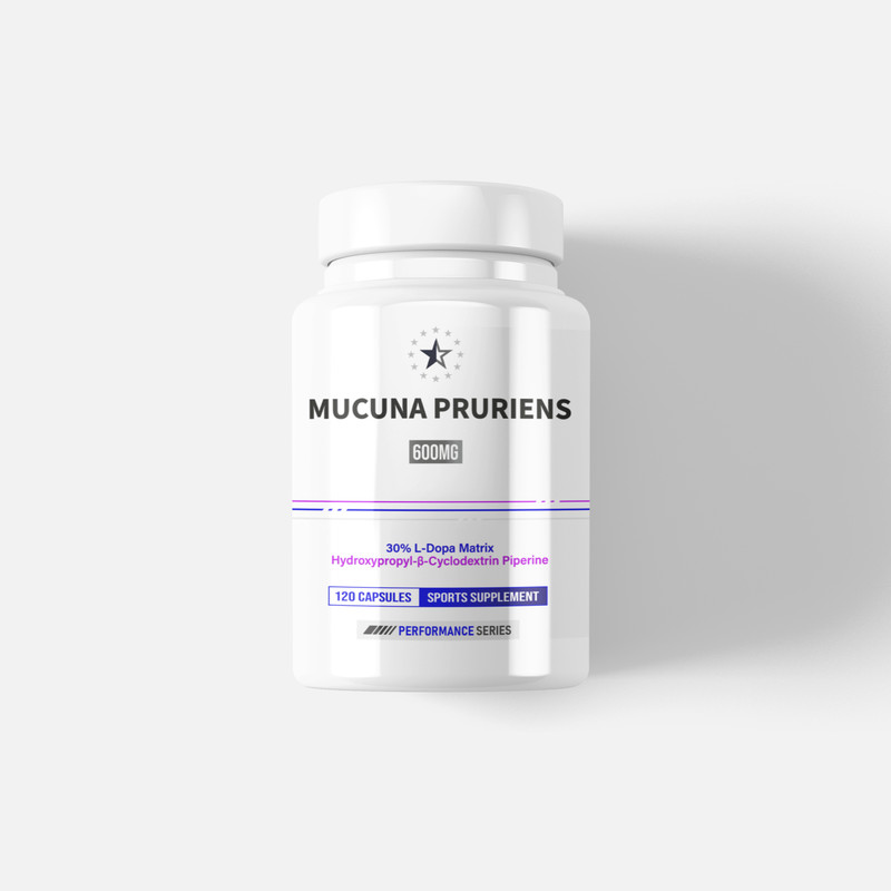 Mucuna Pruriens 30% L-Dopa with HydroPerine™ – 120 Capsules (600mg)