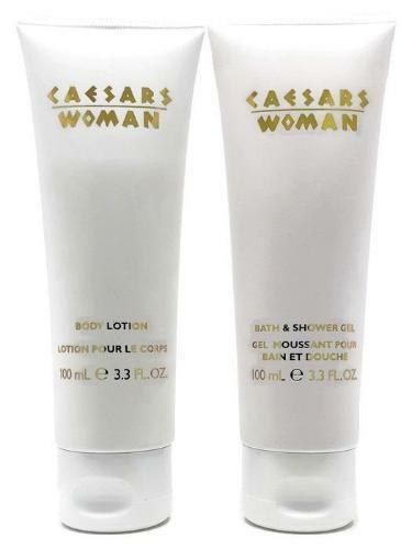 Caesars Woman Caesars World 2pc Set: 3.3 oz Body Lotion, Bath & Shower Gel Unbox