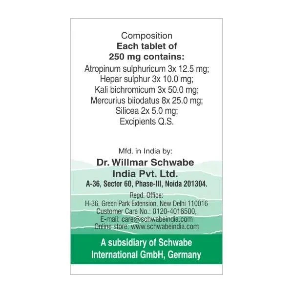 Alpha-Tons by Dr. Schwabe 20g Pack of 5 | Tonsillitis & Throat Discomfort Care gallery