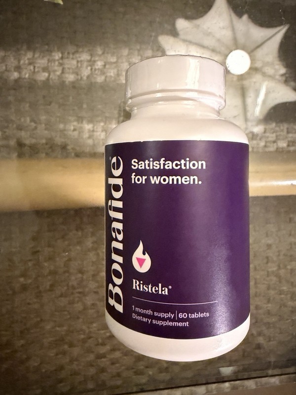 Bonafide Ristela Satisfaction For Women 60 Tablets Exp 10/01/2026 Sealed