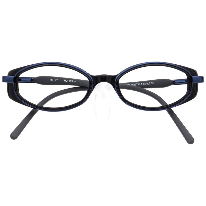 Maui Jim MJ-124-02 Oval Sunglasses Frame Only 48 mm gallery