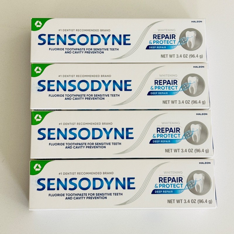 Sensodyne Pronamel Enamel Repair Toothpaste for SensitiveTeeth Pack of 4 3.4oz