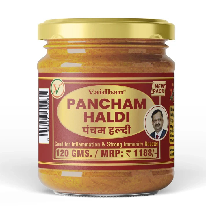 Vaidban Pancham Haldi Powder Good for Inflammation & Strong Immunity Booster