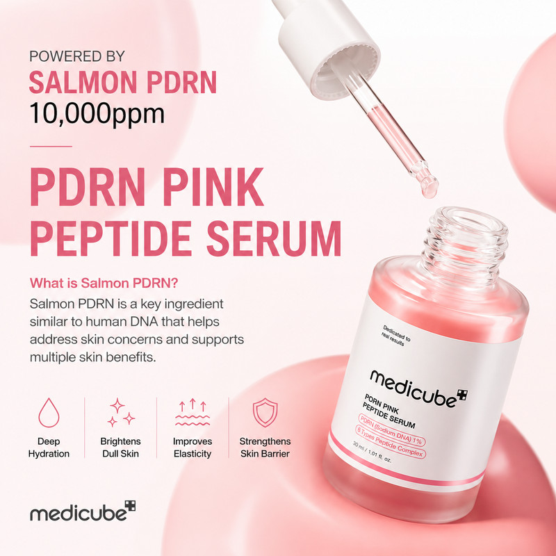 Medicube PDRN Pink Peptide Serum 30ml