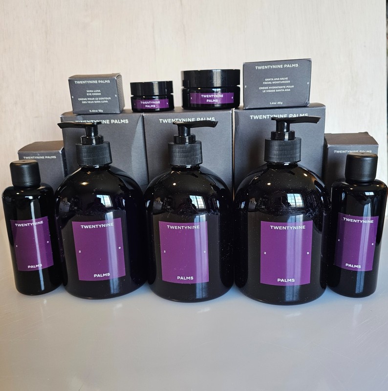7 piece Lot Luxury Skin Hair Care Products Twentynine Twenty Nine Palms 29 NIB
