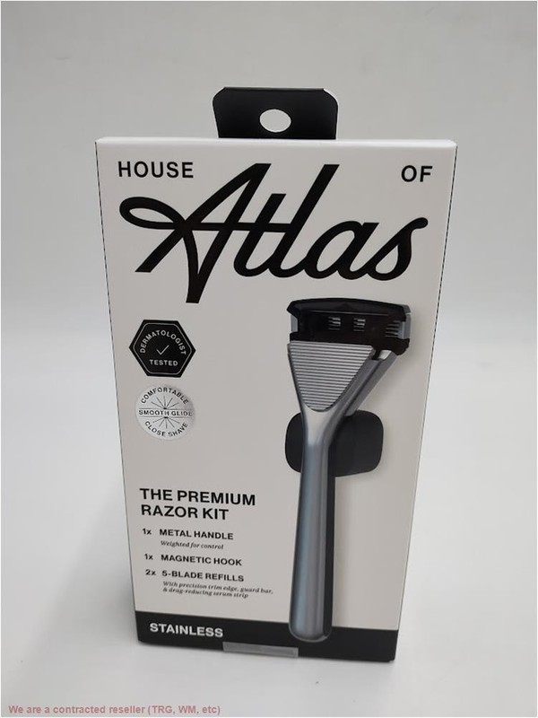 House of Atlas Premium Razor Kit – Stainless – 5ct