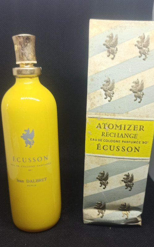 JEAN D’ALBRET ECUSSON EAU DE COLOGNE PERFUME 90 WOMEN VINTAGE 60s 3oz 65ml