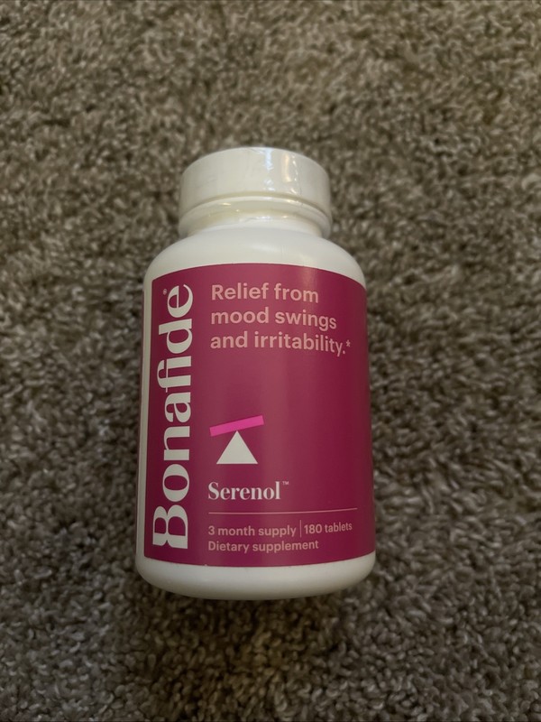 Bonafide Serenol Supplement 180 Tablets Exp 09/19/2026 – 3 Month Supply