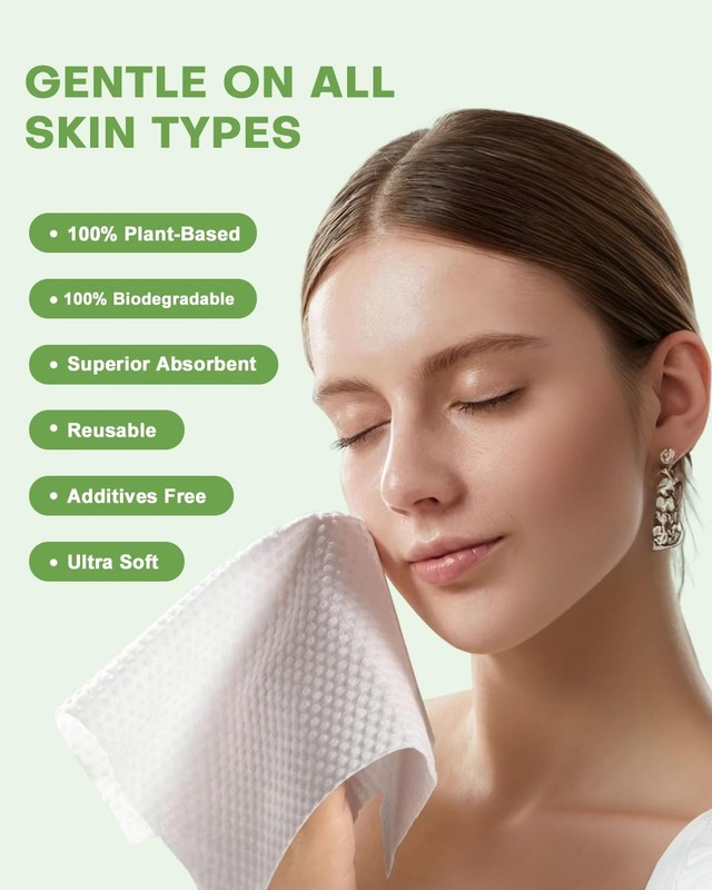 Fancyou Disposable Face Towels 75Gsm Thickened Face Towels Disposable Clean gallery