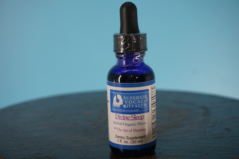 Superior Vocal Health DIVINE SLEEP Herbal/Organic Sleep System for Singers