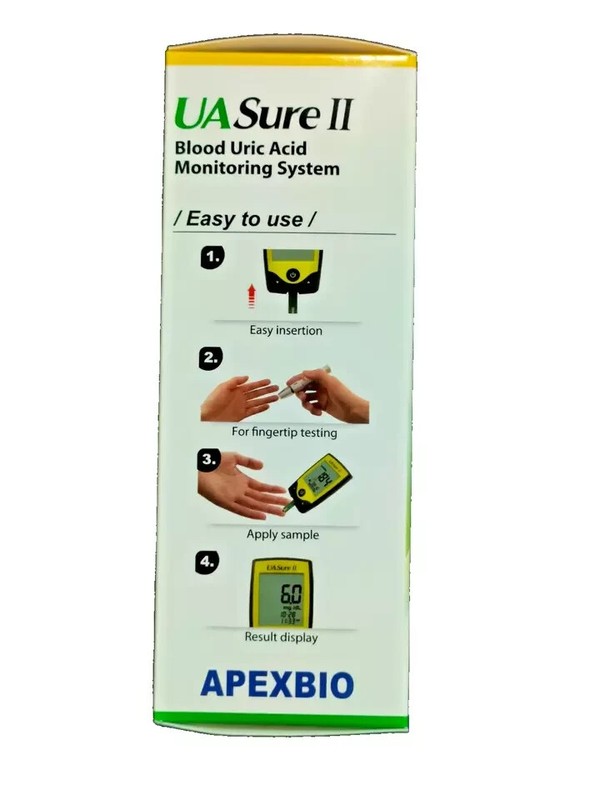 UASure II Blood Uric Acid Monitoring System for Uric Acid Home Gout Monitor gallery