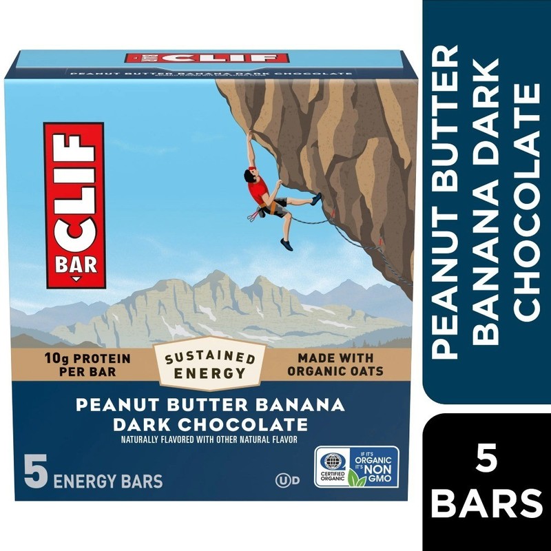 Peanut Butter Banana Protein Bars with Dark Chocolate Energy Bars 5 Count Pack gallery