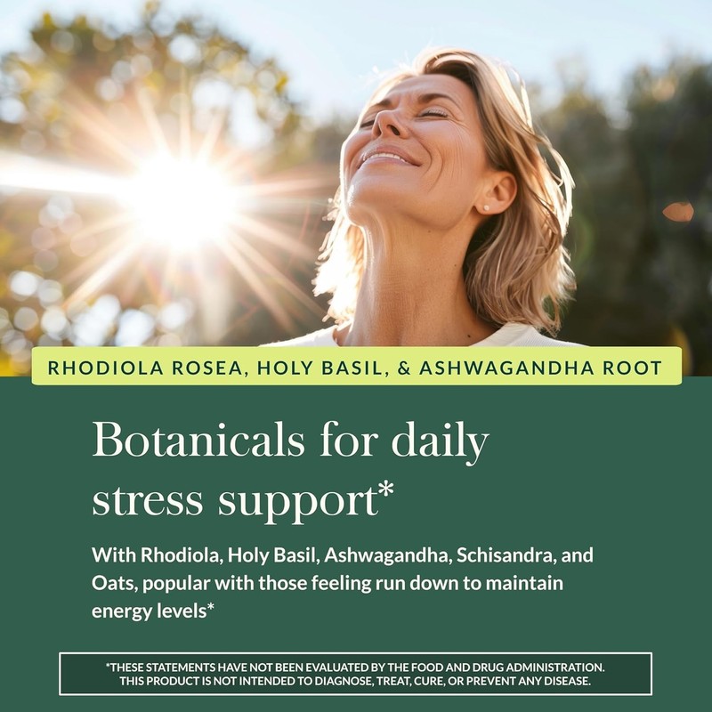 Energizing Herbal Stress Response with Rhodiola, Perfect for Daily Use | 30 Caps gallery