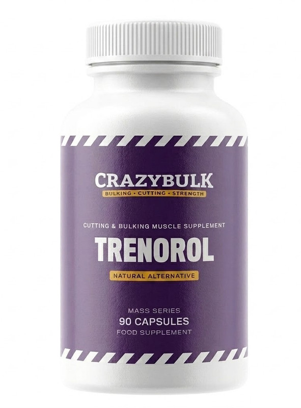CrazyBulk TRENOROL Cutting Muscle Strength Crazy Bulk – 90 Capsules, Pack of 2.
