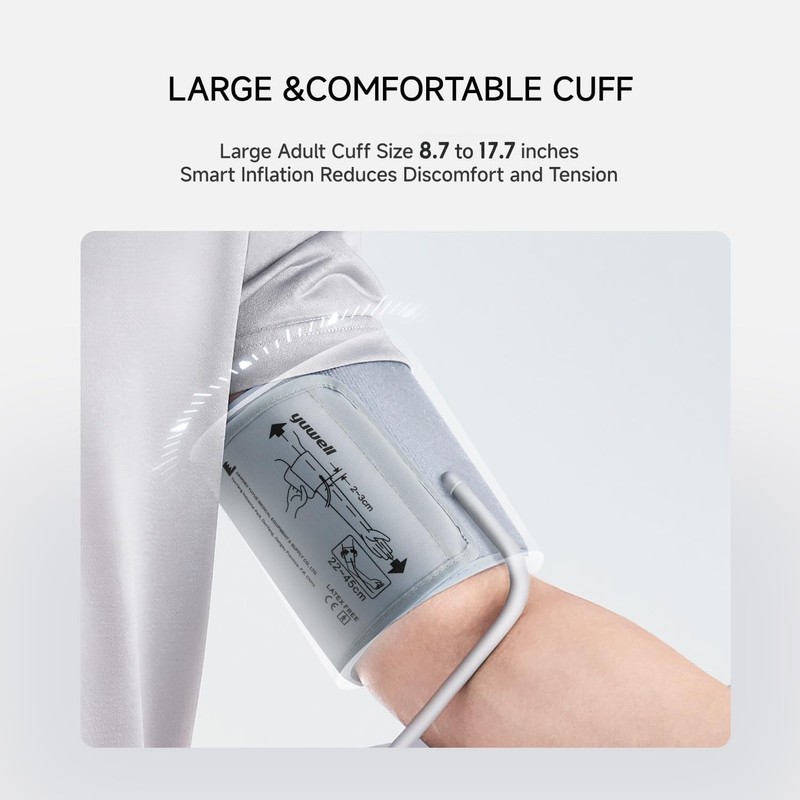 Blood Pressure Monitor, Large Upper Arm Blood Pressure Cuff, Digital Blood Pr... gallery