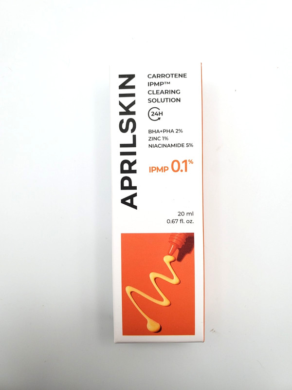 APRILSKIN Carrotene IPMP Clearing Solution 20 mL/ .67 oz NEW Box Sealed Exp 9/27