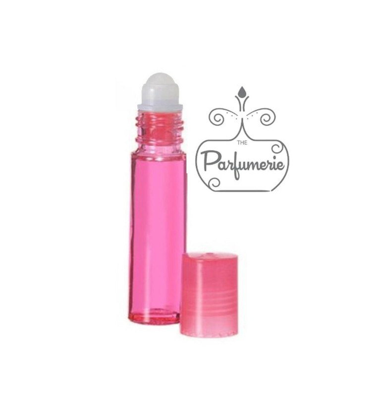 Glass Roll On, Essential Oil Bottles, 10ml Pink Lip Gloss Bottles QTY 36, 1/3oz gallery