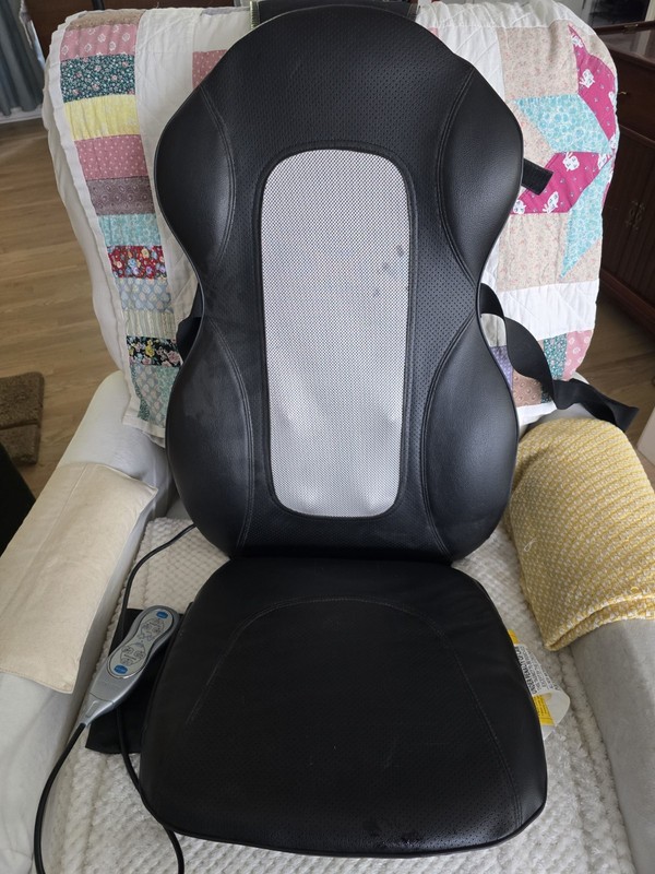 Homedics QRM-400H Quad-Roller Heated Massage Massaging Cushion Tested