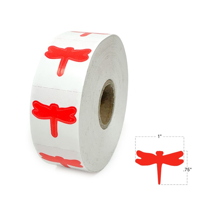 Dragonfly Stickers – Tanning Tattoos – Sun Tanning Body Stickers 1000ct Roll
