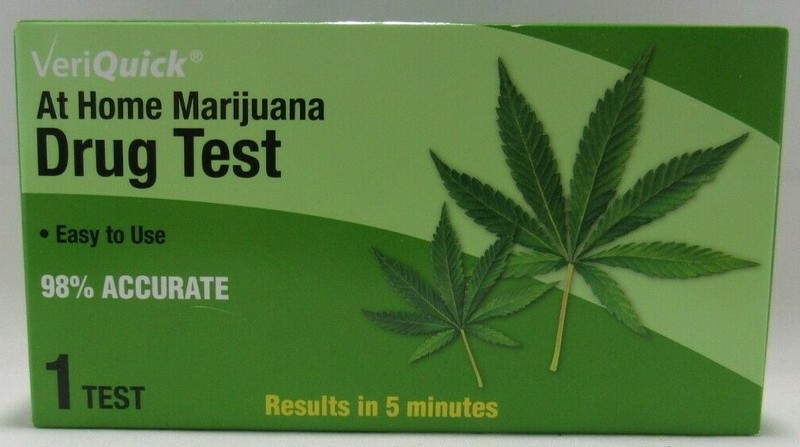 VeriQuick At Home Marijuana Drug Test 98% Accurate Results in 5 Minutes 1 Test