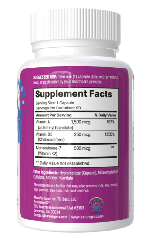 Doctor Formulated Vitamin A Vitamin D and Vitamin K Supplement - ADK 10,000 IU gallery