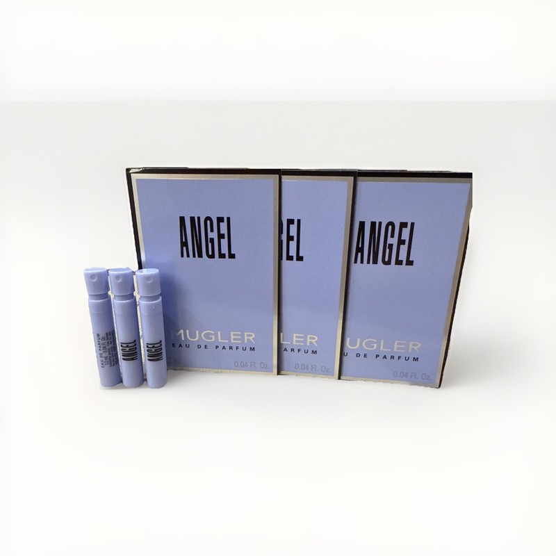 Angel by THIERRY MUGLER EDP 1.2ml .04fl oz x 3 PERFUME SPRAY SAMPLES
