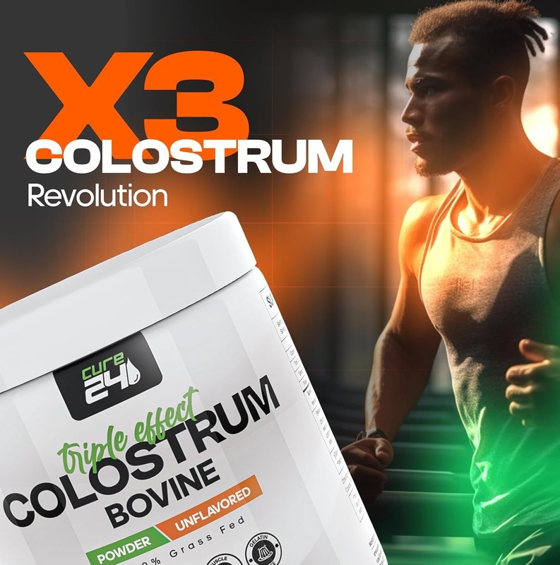 Bovine Colostrum Powder 100% Pure Whole Natural Grass Fed Superfood High IgG USA gallery
