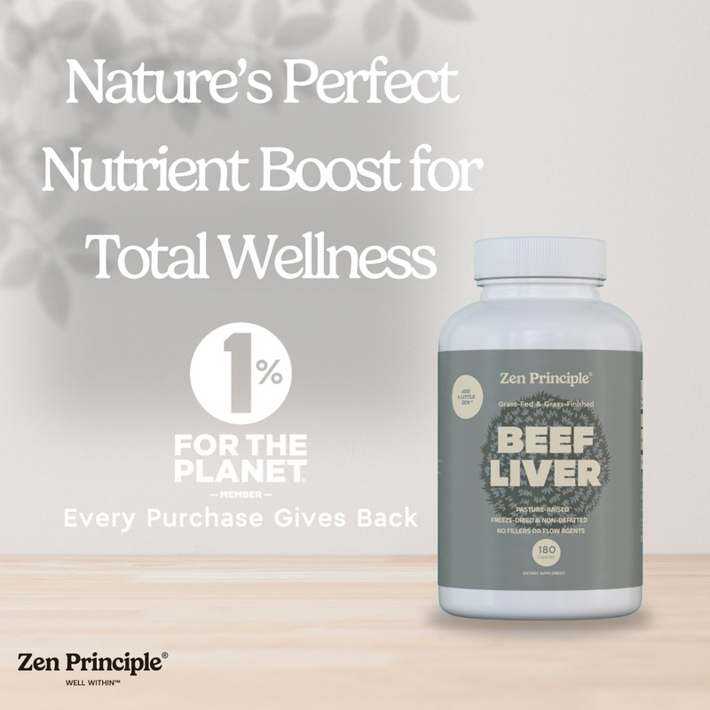 2 Pack (360 Capsules) Ultra-Pure Desiccated Beef Liver, Grass-Fed gallery