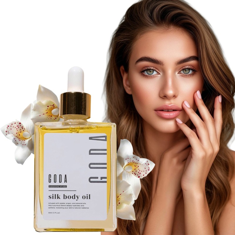 GODA Silk Body Oil Women Moisturizing Formula Bath & Shower Oil Smooth 50ml gallery