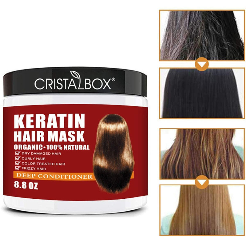 Tratamiento Mascarilla queratina para el cabello reparación profunda Del cabello gallery