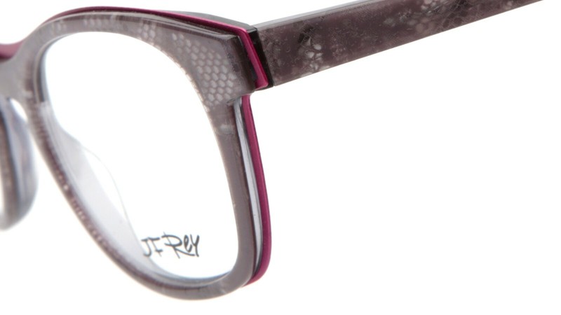NEW JF Rey JF1340 0383 GREY MARBLE /FUSHIA EYEGLASSES GLASSES 50-19-143 B39mm gallery