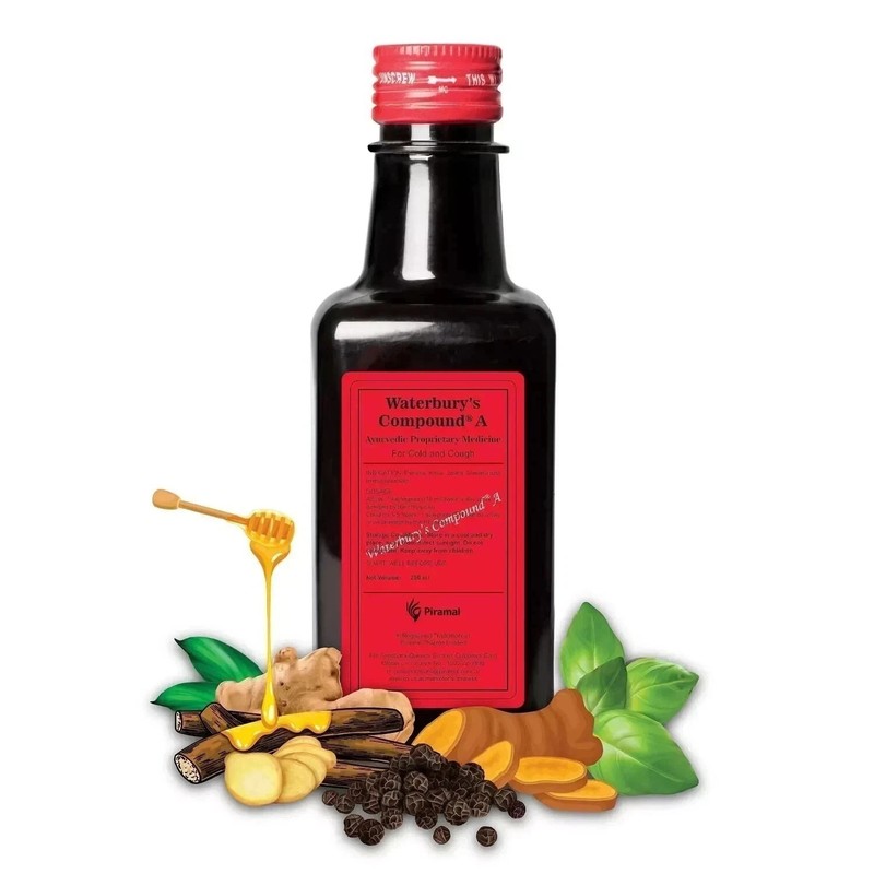 Waterbury’s Compound A-Provides Quick Relief from Cold & Cough 250 ml