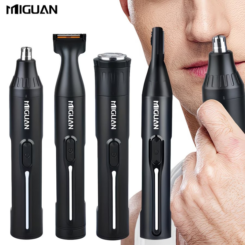5 In 1 Men's Grooming Kit Beard, Trimmer Shaver Nose Ear, Hair Trimmer USB gallery