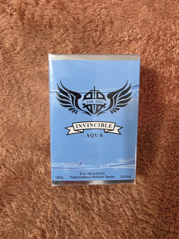 INVINCIBLE AQUA by Secret Plus For MEN 3.4 FL OZ / 100 ML EAU DE PARFUM SPRAY