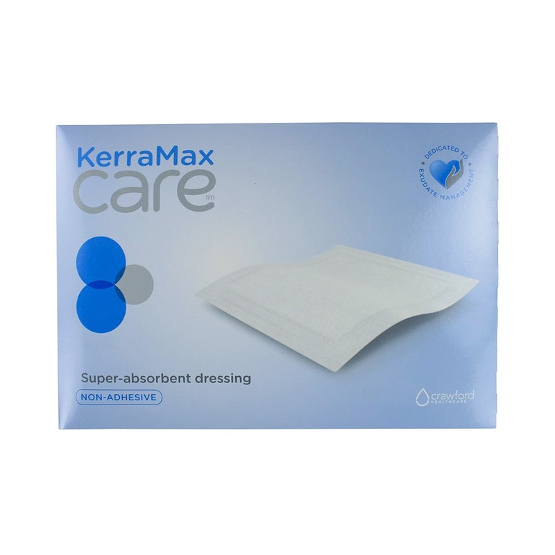 KerraMax Care Sterile Super Absorbent Dressing Rectangle 5 x 6″ PRD500-100 1 EA
