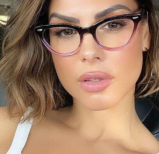 Cat Eye»Ombre» Women Eyeglasses Gradient Shadz GAFAS Computer Protective Lenses