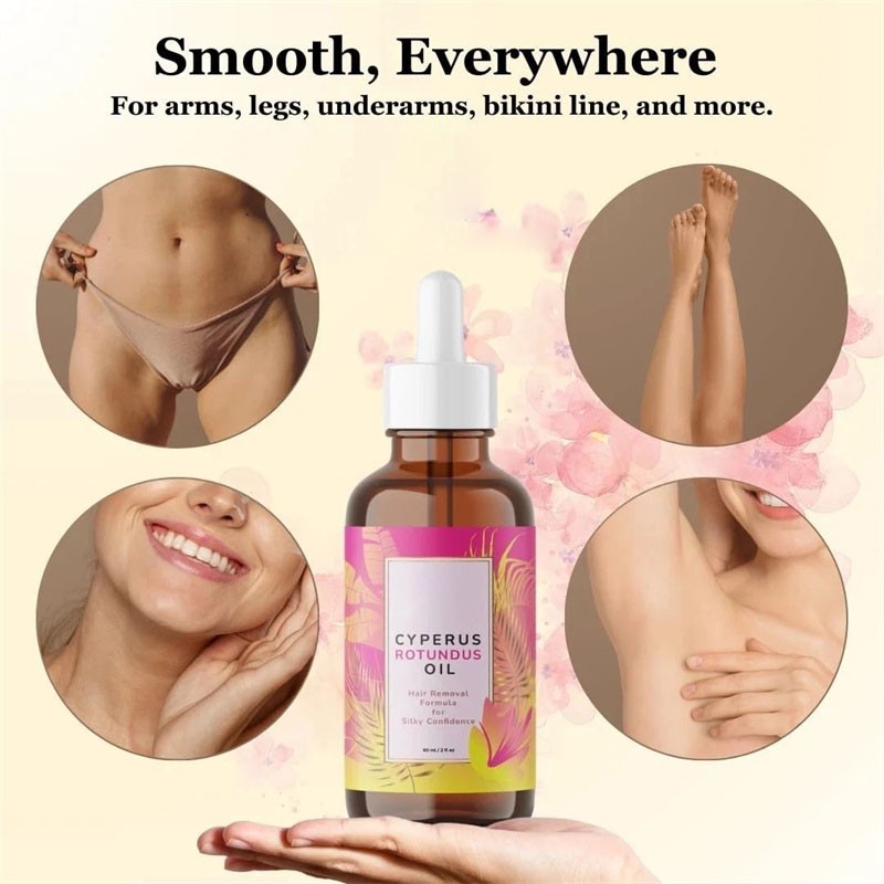 NEW Cyperus Rotundus Oil - 60ml Natural Cyperus Rotundus Oil For Hair Removal gallery