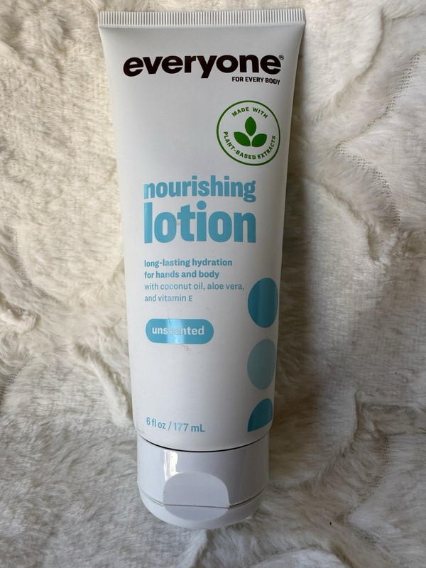 Everyone For Everybody Long Lasting Hydration For Hands And Body Unscented 6 oz