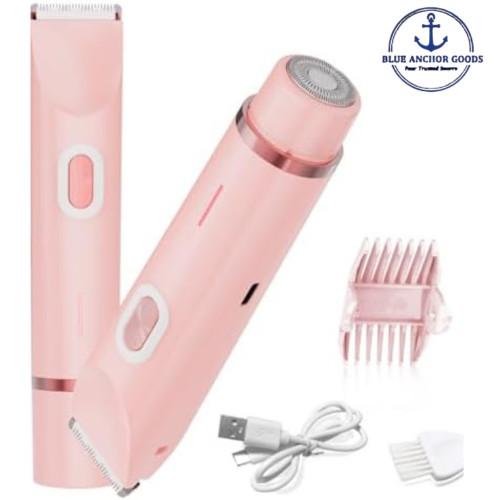 Bikini Trimmer for Women, Dermave Bikini Shaver, Dual Head Shaver P… Fast Ship